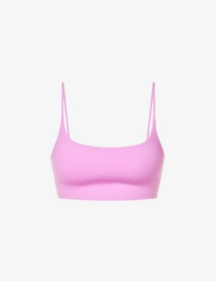 LE ORE: Scoop-neck adjustable-strap stretch-recycled polyester bra