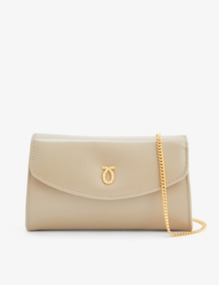 High Society leather clutch-bag