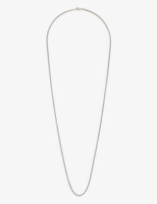 MIANSAI: Cuban Chain rhodium-plated sterling-silver necklace