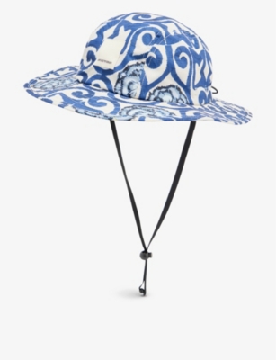 EMPORIO ARMANI - Flower and abstract-print recycled  display picture 3