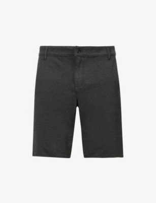 7 FOR ALL MANKIND 7 FOR ALL MANKIND MEN'S GREY TRAVEL REGULAR-FIT STRETCH-JERSEY SHORTS,66573006