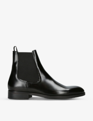 Geiger London Mens Hunter Patent-leather Chelsea Boots | ModeSens
