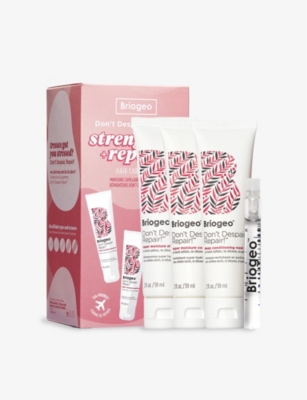 BRIOGEO: Don't Despair, Repair!™ strengthen and repair hair travel kit