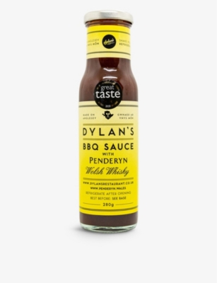 DYLAN'S: Dylan's BBQ sauce with Penderyn whisky 280g