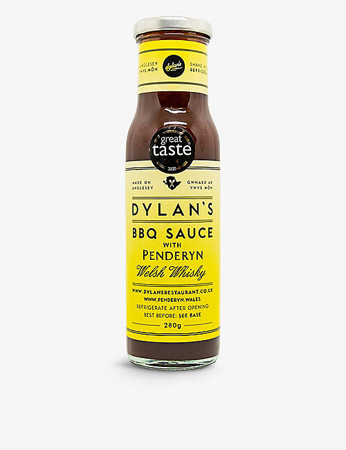 DYLAN'S: Dylan's BBQ sauce with Penderyn whisky 280g