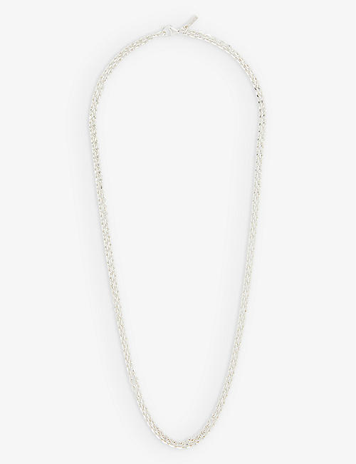 EMANUELE BICOCCHI: Double-chain sterling-silver necklace