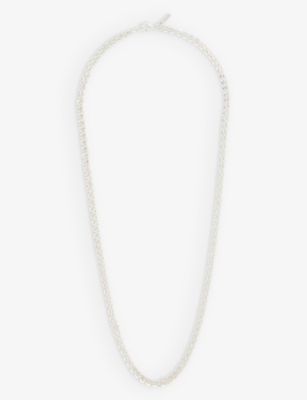 EMANUELE BICOCCHI EMANUELE BICOCCHI MEN'S SILVER DOUBLE-CHAIN STERLING-SILVER NECKLACE,66596562