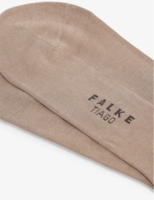 FALKE: Logo-print stretch-cotton blend socks