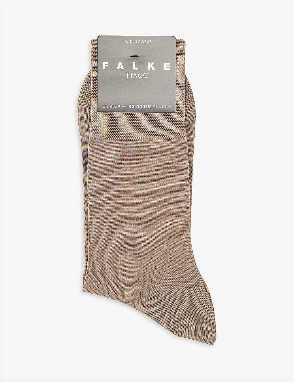 Falke Logo-print Stretch-organic-cotton Blend Socks In Vulcano
