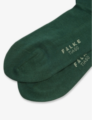 Tiago stretch cotton-blend socks