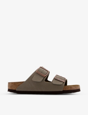 BIRKENSTOCK: Arizona faux-leather sandals