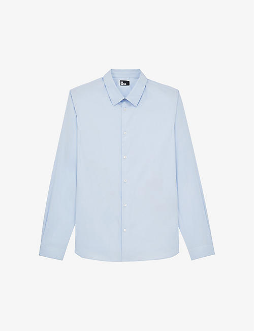 THE KOOPLES: Slim-fit cotton-blend shirt