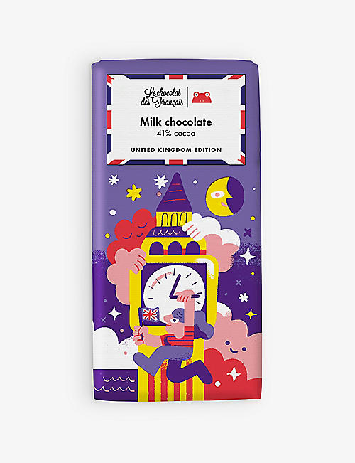 LE CHOCOLAT DES FRANCAIS: Big Ben milk chocolate bar 80g