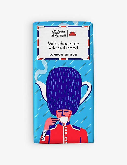 LE CHOCOLAT DES FRANCAIS：King's Guard 牛奶巧克力和咸味焦糖棒 80 克