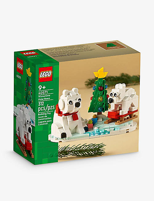 LEGO：LEGO® 40571 Wintertime 北极熊玩具套装