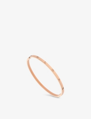 BVLGARI: B.zero1 18ct rose-gold bracelet