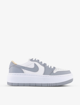 NIKE: Air Jordan 1 Low leather low-top trainers