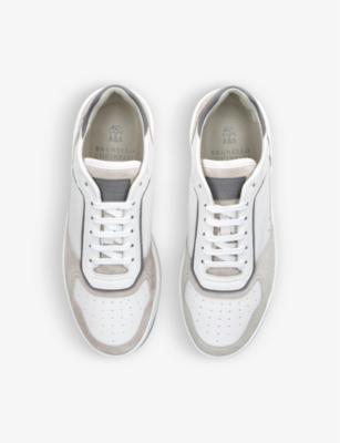 BRUNELLO CUCINELLI Slam leather low-top trainers