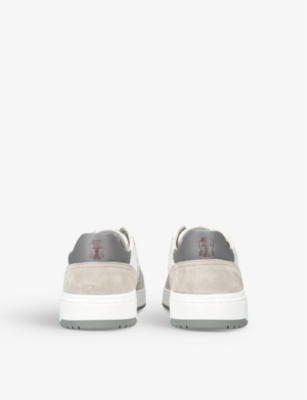 BRUNELLO CUCINELLI Slam leather low-top trainers