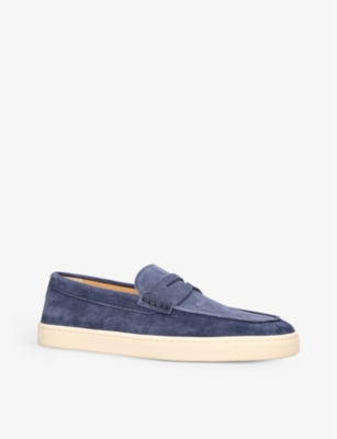 BRUNELLO CUCINELLI Hybrid suede loafers