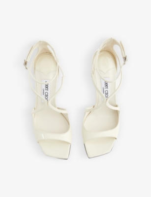 Azia strappy 95 leather heeled sandals