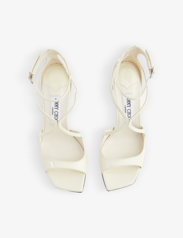 Azia strappy 95 leather heeled sandals