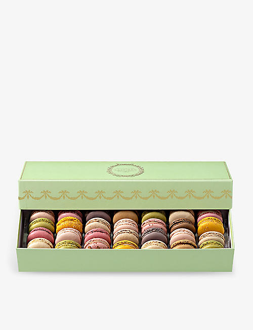 LADUREE: Intemporel assorted macarons gift box of 28