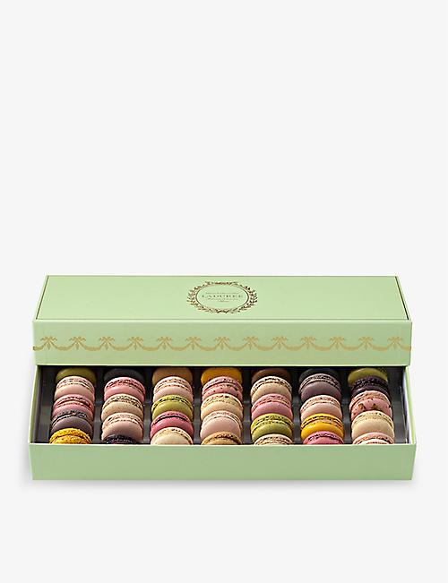 LADUREE: Intemporel assorted macarons gift box of 35