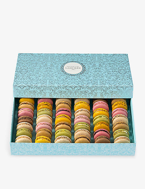 LADUREE: Arabesque assorted macarons gift box of 42