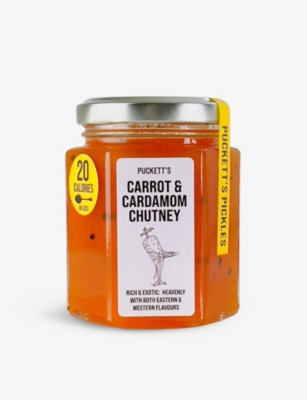 PUCKETT'S: Puckett's Carrot and Cardamom Chutney 220g
