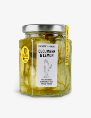 PUCKETT'S: Puckett's Pickles cucumber and lemon pickles 340g
