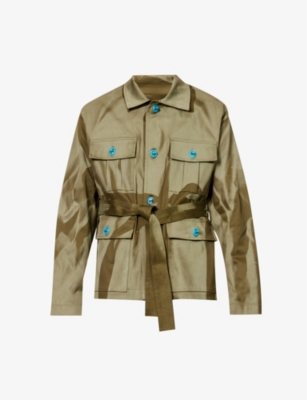 Botter Laser Pr In Kakhi Printed