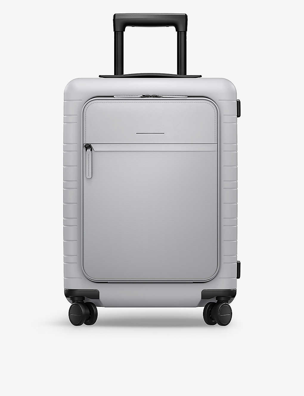 Horizn Studios Light Quartz Grey M5 Essential Shell Suitcase 55cm