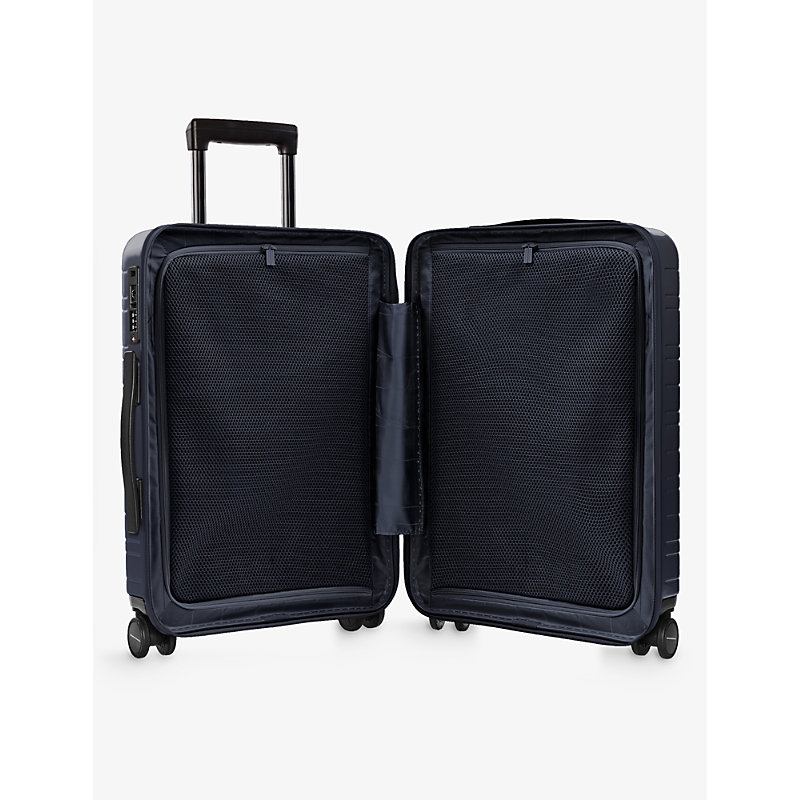 Shop Horizn Studios Glossy Night Blue M5 Essential Shell Cabin Suitcase 55cm