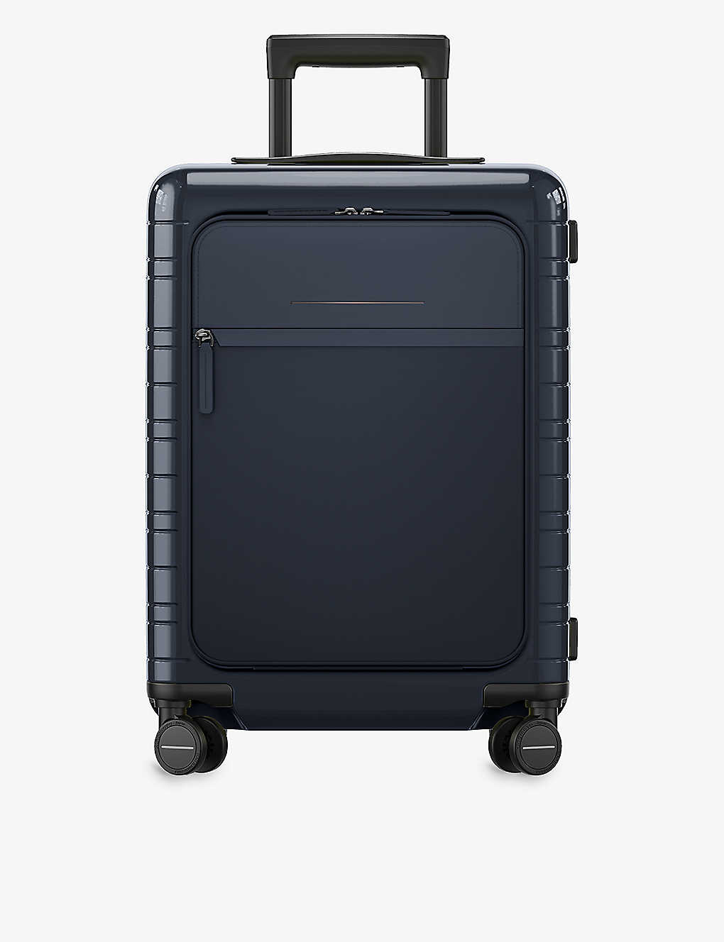 Horizn Studios Essential Cabin Spinner Suitcase (55cm) In Glossy Night Blue