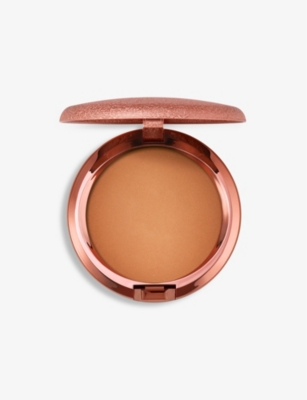 Mac Skinfinish Sunstruck Matte Bronzer 8g In Deep Golden