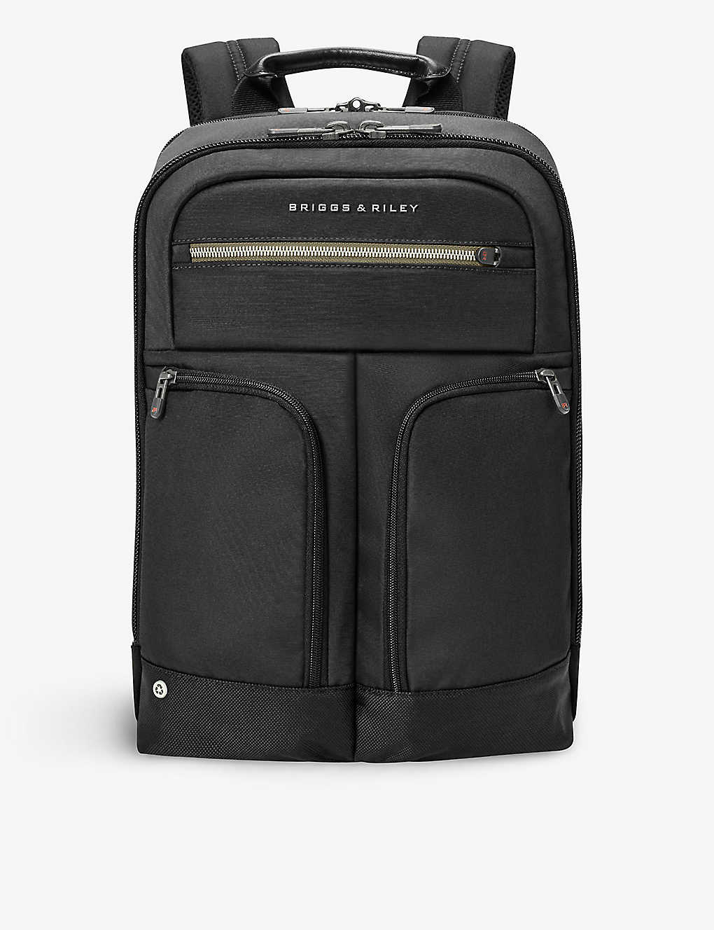 Briggs & Riley @work Medium Nylon-blend Backpack In Black