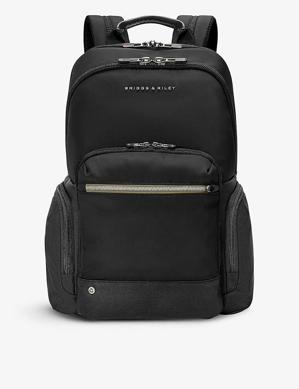 Briggs & Riley Men's Black @work Medium Nylon-blend Backpack