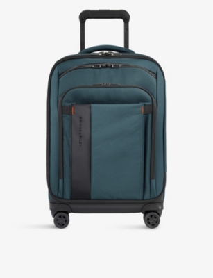 Briggs & Riley Zdx Domestic Carry-on Expandable Spinner Case 56cm In Ocean