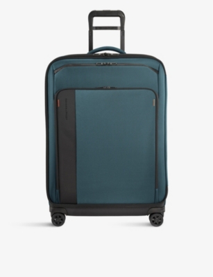 Briggs & Riley Zdx Large Expandable Spinner Suitcase 73.7cm In Ocean