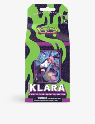 POKEMON: Premium Tournament Cyrus and Klara trading cards