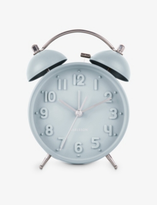 KARLSSON: Iconic steel alarm clock