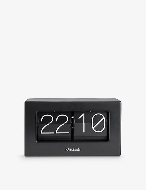 KARLSSON: Boxed silicone flip clock