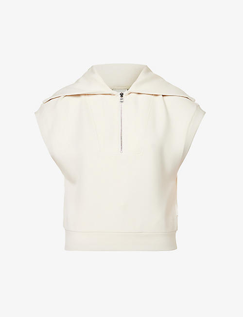 VARLEY: Dexter quarter-zip stretch-jersey sweatshirt