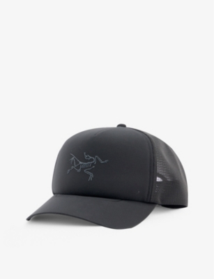 Arc'teryx Curved Logo Trucker Hat In Black | ModeSens