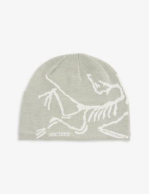 Arc'teryx Arcteryx Mens Habitat Atmos Bird Head Toque Logo-print Wool-blend  Beanie Hat | ModeSens