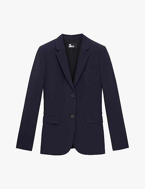 THE KOOPLES: Slim-fit single-breasted stretch-woven blazer