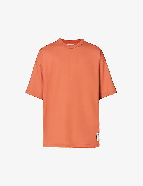 CHAMPION: Brand-appliqué crewneck cotton-jersey T-shirt