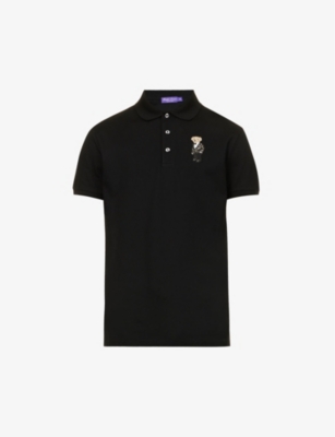 Black and purple outlet ralph lauren polo shirt