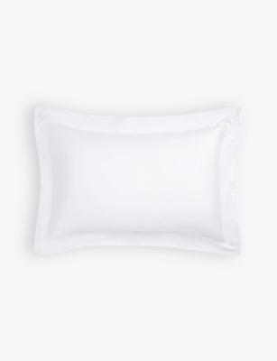 The White Company White Somerton Standard Cotton Oxford Pillowcase 50cm X 75cm